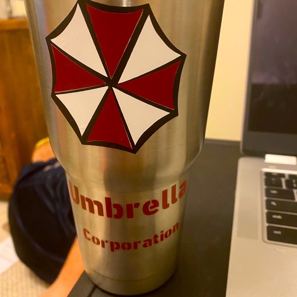 Resident evil tumbler